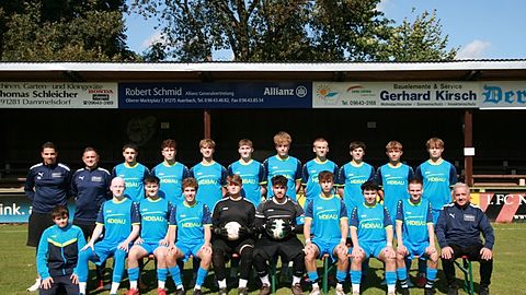 Mannschaftsfoto: A-Jugend (U19) - SV 08 Auerbach - Saison 25/26