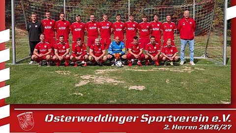 Mannschaftsfoto: Herren - 2. Mannschaft - Osterweddinger SV - Saison 26/27