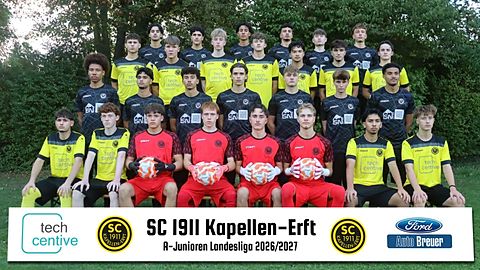 Mannschaftsfoto: A-Jugend (U19) - SC Kapellen-Erft - Saison 26/27
