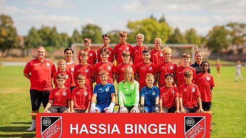Mannschaftsfoto: D-Jugend (U13) - BFV Hassia Bingen - Saison 25/26