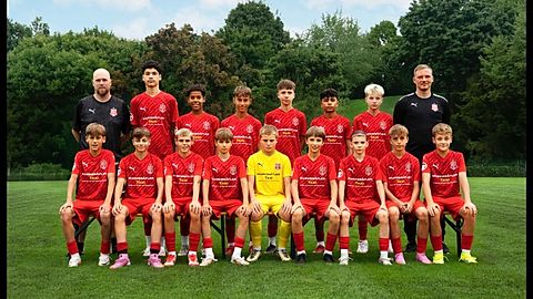 Mannschaftsfoto: C-Jugend (U15) II - Freiburger FC - Saison 25/26