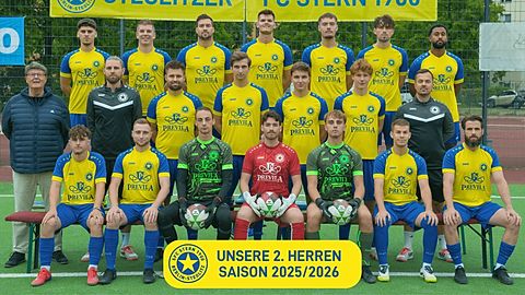 Mannschaftsfoto: Herren - 2. Mannschaft - SFC Stern 1900 - Saison 25/26