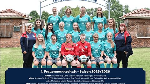 Mannschaftsfoto: Frauen - 1. Mannschaft - VfB Zwenkau 02 - Saison 25/26