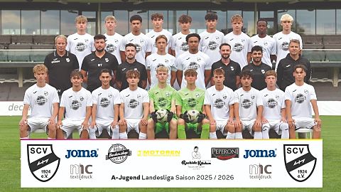 Mannschaftsfoto: A-Jugend (U19) II - SC Verl - Saison 25/26