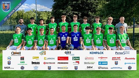 Mannschaftsfoto: B-Jugend (U17) - SV Schweben 1919/52 - Saison 25/26