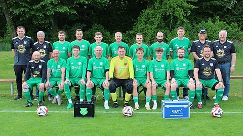 Mannschaftsfoto: Herren-Reserve - FC Aunkirchen - Saison 25/26