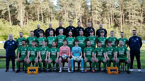 Mannschaftsfoto: Herren - 1. Mannschaft - Polizei-SV Stukenbrock-Senne - Saison 25/26