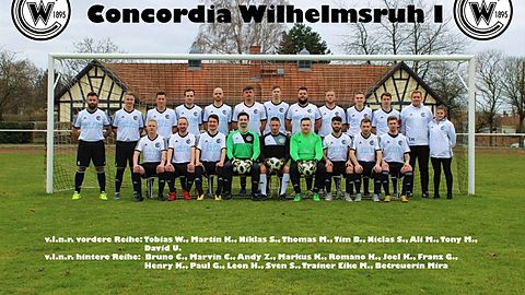 1.Herrenmannschaft Concordia Wilhelmsruh