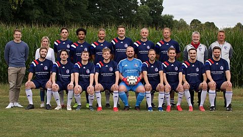 Mannschaftsfoto: Herren - 1. Mannschaft - SV Blau-Rot Niedergrenzebach - Saison 25/26