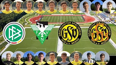 C 1 / U 15 GSV Moers Saison 2021/2022 (Patchwork-Foto)