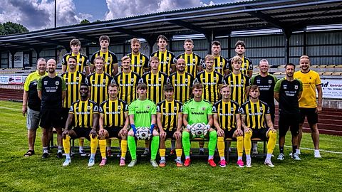 Mannschaftsfoto: Herren - 1. Mannschaft - FC Thüringen Weida - Saison 26/27