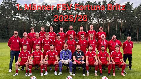 Mannschaftsfoto: Herren - 1. Mannschaft - FSV Fortuna Britz 90 - Saison 25/26