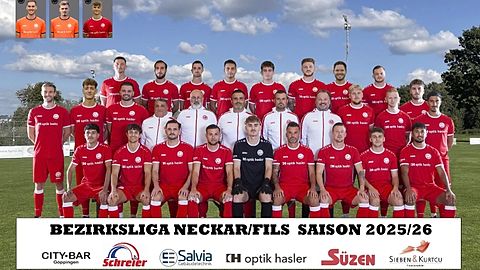 Mannschaftsfoto: Herren - 1. Mannschaft - FV Vorwärts Faurndau - Saison 25/26
