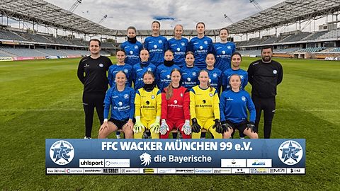 Mannschaftsfoto: U17-Juniorinnen - FFC Wacker München - Saison Herbst 25