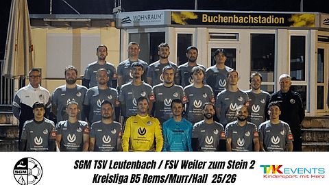 Mannschaftsfoto: Herren - 2. Mannschaft - TSV Leutenbach - Saison 25/26