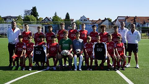 Mannschaftsfoto: C-Jugend (U15) - SKV Büttelborn - Saison 25/26