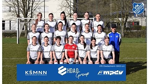 Mannschaftsfoto: Frauen - 1. Mannschaft - VfK Diedesheim - Saison 25/26