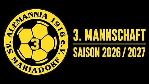 Mannschaftsfoto: Herren - 3. Mannschaft - SV Alemannia Mariadorf - Saison 26/27