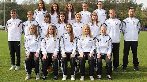 Reihe Hinten (von links):
Tamara Hanke, Laura Würz, Stella Di Benedetto, Anne Jundt, Indira Junker

Reihe Mitte (von links):
Sportl. Leiter Marcus Reichenbach, Sarah Schmidt, Seraphine Koger, Selina Granitzer, Franziska Krumrey, Annika Nickert, Trainer Andreas Kaiser, Torwart-Trainer Yannick Bittner

Reihe Vorne (von links):
Melanie Koch, Sarina Bauer, Stephanie Eichner, Christina Friebe, Denise Ritter

Nicht auf dem Foto:
Anna Warthmann, Ilona Prick, Simone Junker, Charlotte Allendörfer, Jule Meier, Gina Bissinger, Madlene Monteiro, Co-Trainer Benjamin Bielawski, Mannschaftsarzt Prof. Dr. med. Stefan Endres