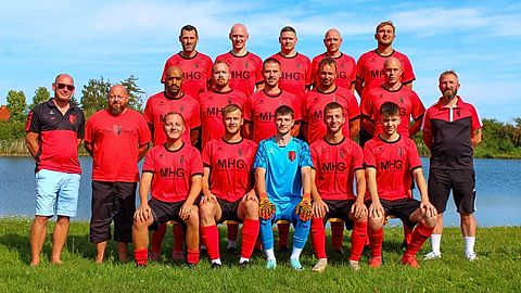 Mannschaftsfoto: Herren - 1. Mannschaft - ESV Lokomotive Güsten - Saison 25/26