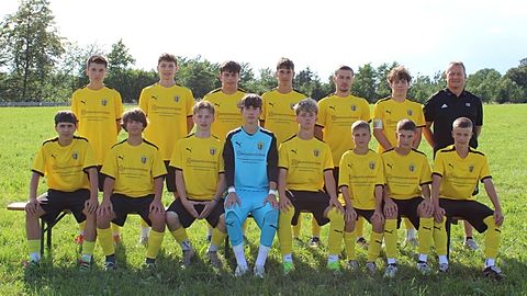 Mannschaftsfoto: B-Jugend (U17) - TV Erkheim - Saison 26/27