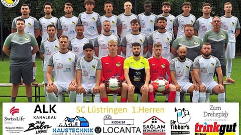 Mannschaftsfoto: Herren - 1. Mannschaft - SC Lüstringen - Saison 25/26