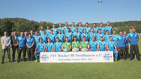 Mannschaftsbild Saison 2016/17
Foto Axel Kammerer