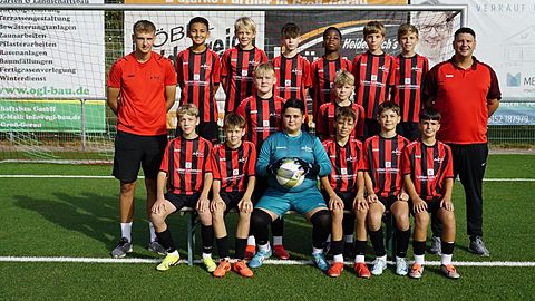 Mannschaftsfoto: D-Jugend (U13) - SKV Büttelborn - Saison 25/26