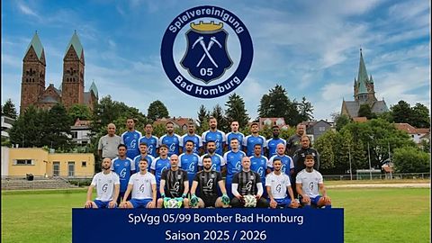 Mannschaftsfoto: Herren - 1. Mannschaft - SpVgg 05/99 Bad Homburg - Saison 25/26