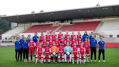 Team FC Winterthur Saison 2020/21 - Bild von Trainerin Adrienne Krysl zugesendet bekommen.