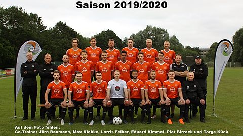 Die 1. Herren des SFL Bremerhaven.