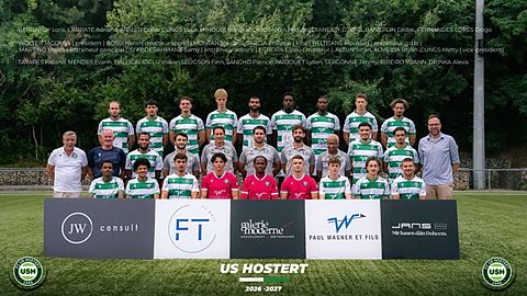 Mannschaftsfoto: Herren - 1. Mannschaft - US Hostert - Saison 26/27