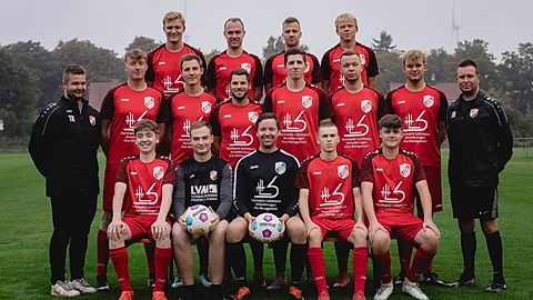 Mannschaftsfoto: Herren - 1. Mannschaft - SV DJK Fehndorf - Saison 25/26