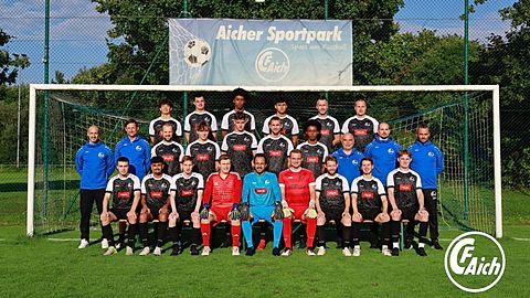 Mannschaftsfoto: Herren - 2. Mannschaft - FC Aich - Saison 25/26