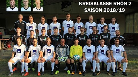 1.Reihe (sitzend, von links): Marius Will, Maximilian Seufert, Fabio Erhard, Eric Freihöfer, Johannes Hein, Frank Seufert, Fabian May, Fabian Schmitt
2. Reihe (Mitte, von links): Alexander Hirt, Jonas Schäfer, Christian Stefan, Christoph Helfrich, Thomas Werner, Peter Werner, Benjamin Zöller, Marco Seufert, Abteilungsleiter Jörg Wetterich
3. Reihe (oben, von links): Trainer Alexander Schott, Johannes Kanz, Benedikt Will, Julian Göller, Luca Wilm, Robin Wilm, Michael Neeb, Nicolas Loibersbeck, Andre Seufert
Es fehlen: Konstantin Seufert, Nico Wilm, Moritz Stahl