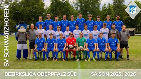 Mannschaftsfoto: Herren - 1. Mannschaft - SV Schwarzhofen - Saison 25/26