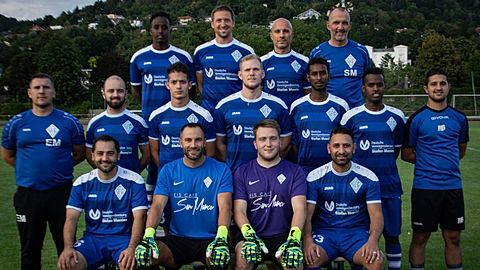 Mannschaftsfoto B-Team 1. FC 03 Gelnhausen Saison 2019/2020