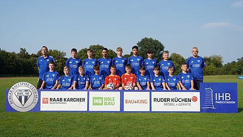 Mannschaftsfoto: C-Jugend (U15) - Burger BC - Saison 25/26