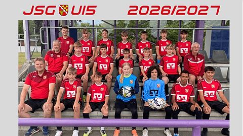 Mannschaftsfoto: C-Jugend (U15) - SC Union Emlichheim - Saison Herbst 26
