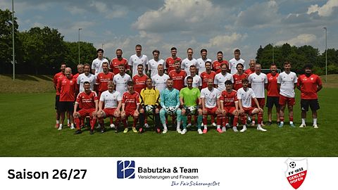 Mannschaftsfoto: Herren - 1. Mannschaft - FV Gerlenhofen - Saison 26/27