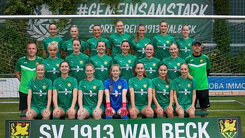 Mannschaftsfoto: Frauen - 1. Mannschaft - SV Walbeck - Saison 25/26