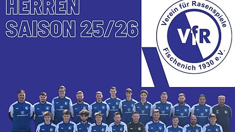Mannschaftsfoto: Herren - 1. Mannschaft - VfR Fischenich 1930 - Saison 25/26