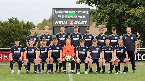 Mannschaftsfoto: A-Jugend (U19) - SV 1916 Großrudestedt - Saison 25/26