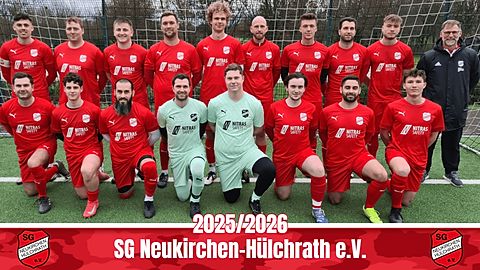 Mannschaftsfoto: Herren - 1. Mannschaft - SG Neukirchen-Hülchrath - Saison 25/26