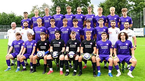 Obere Reihe von links nach rechts:

Danilo Di Grigoli, Jakob Dörflinger, Marlon Benzinger, Fabio Müller, Max Siede, Louis Graalfs, Florian Bachmann, Felix Stürmer, Mateo Mickler, Henning Schreiber

Mittlere Reihe von links nach rechts:

Frank Springer (Cotrainer), Steffen Blöth (Cheftrainer), Mick Ruf, Jonathan Roos, Noah Diel, Georg Schmidt, Kilian Maisch, Matej Trajkovski, Timo Sebold (Cotrainer), Simon Vollmer (Athletik Trainer)

Untere Reihe von links nach rechts:

Lennox Ott, Dennis Legler, Joshua Zeltmann, Romeo Alessi, Julian Frey, Fabian Forster, Danijel Orec, Luis Capilli

Es fehlt:

Erdison Itay