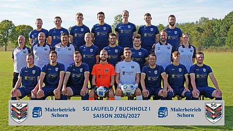 Mannschaftsfoto: Herren - 1. Mannschaft - SV Laufeld - Saison 26/27