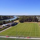 Foto der Spielstätte Rheinstadion Rasen - FC Bad Bellingen