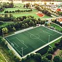 Foto der Spielstätte Sportpark "am Kaffeedamm" - SV Concordia Gernsheim